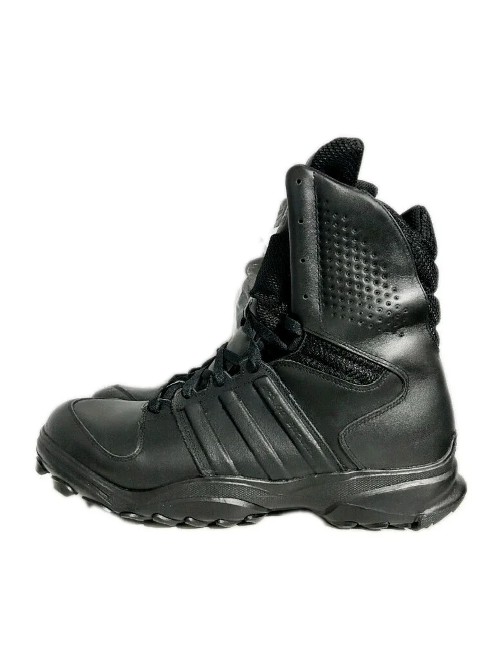 Adidas GSG-9.2 Tactical Boots Black Leather Traxion SWAT/Police Mens 5.5M W7 EUC